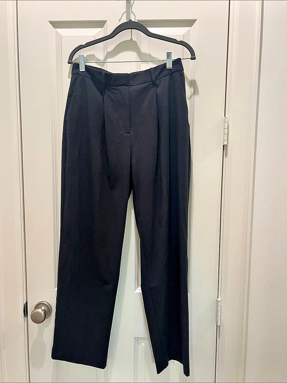 MNG Black Trousers Size Medium Like New